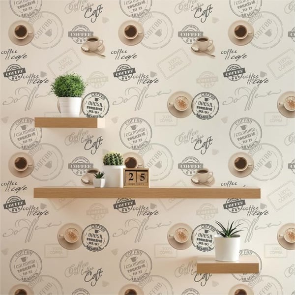Tapet Kök M1-No.891 Tapet i papper Crème Beige