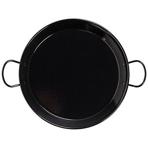 Paella pan - La valenciana - 30 cm - Emaljerat stål - Induktionskompatibel - Keramiska handtag