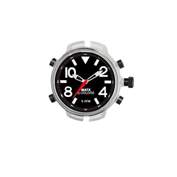 Herrklocka - WATX&COLORS - RWA3700 - Quartz - Analog - Svart, Grå