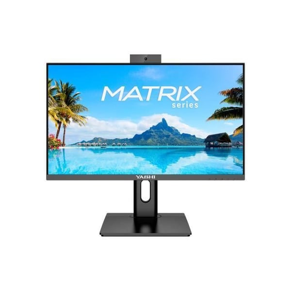 YASHI Monitor 24" IPS FHD 120Hz Webcam 5MP YZ2493 - Spelldator Skärm