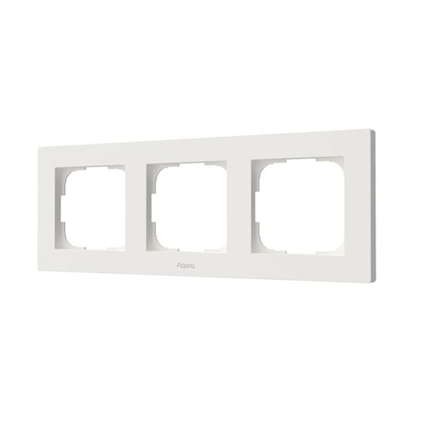 Ram för strömbrytare H2 EU (3-block) - Aqara - grå