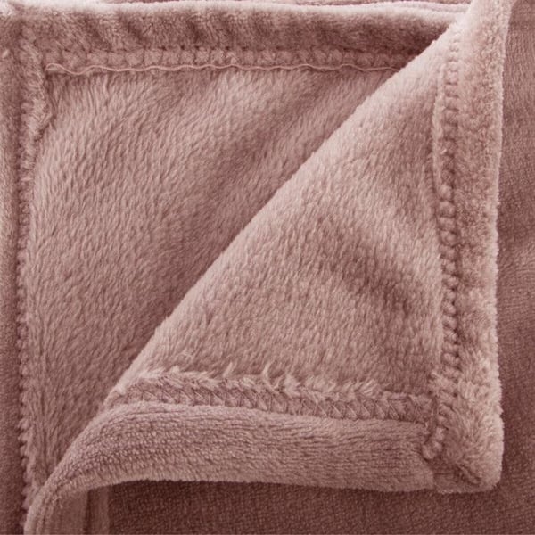 Flanellfilt 125 x 150 cm Atmosphera - Rosa