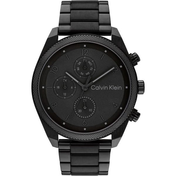 Ur - Calvin Klein - 25200359 - Sort Stål - Vandafvisning 3 ATM - Chic Stil