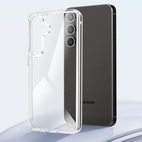 Coque - Samsung Galaxy S24 FE - Hård - Stötsäker - Transparent
