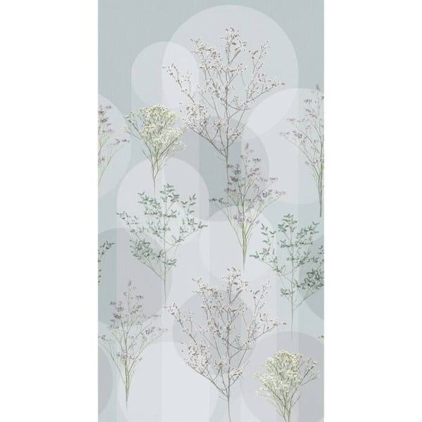 Fototapet 2268-30 digitaltryck Blommor Floral 1,5 x 2,8 m Erismann ELLE digital blå