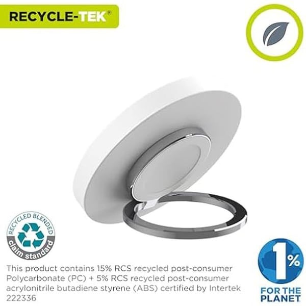 Trådlös laddare - MUVIT - iPhone - 15W - Stöd ingår - Type-C-kabel