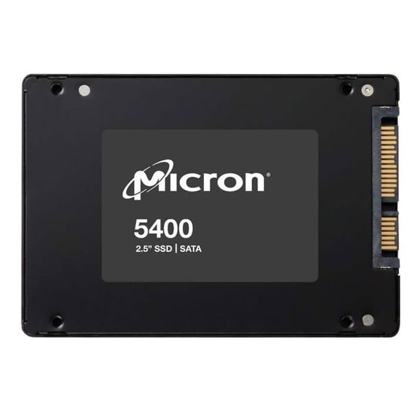 SSD - MICRON - 5400 PRO - 960 Go - SATA 6Gb/s - 2,5" - AES 256 bit