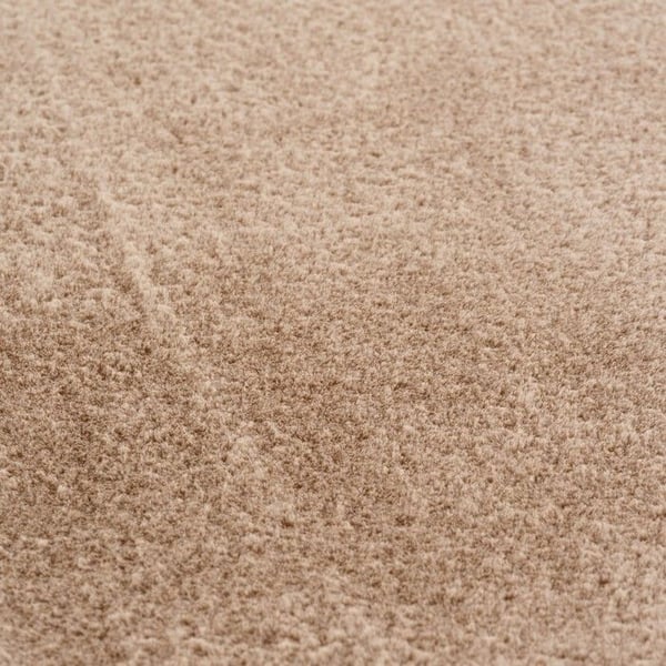 Ayyildiz Modern design matta Beige 160 x 220 cm Tvättbar med korta hår, halkfri och mjuk, modern enfärgad för