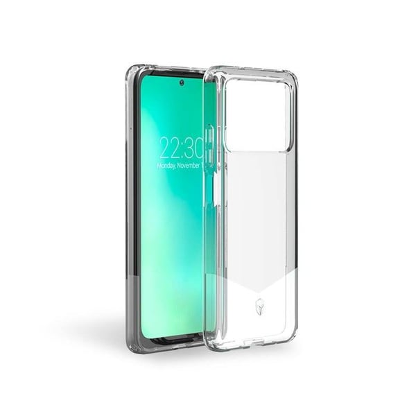 Fodral - FORCE CASE - Xiaomi Redmi Note 11S 5G PURE - Förstärkt - Transparent - Livstidsgaranti