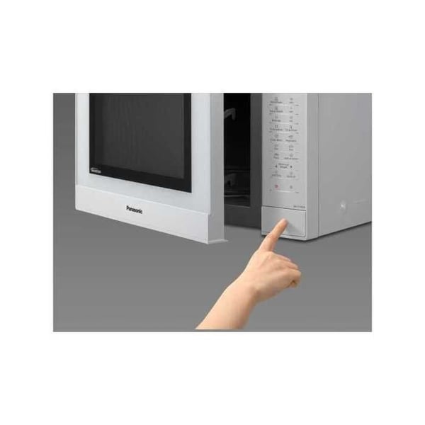 Panasonic NN-ST45KWEPG Inverter Mikrovågsugn 32L 1000W 21 Program LCD-skärm Junior Meny Vit