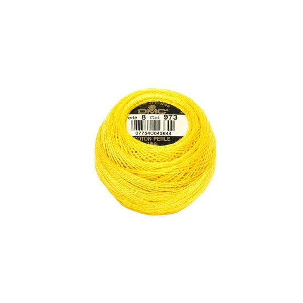 Coton perlé DMC art 116, storlek 8 - nystan med 80m - Att 973