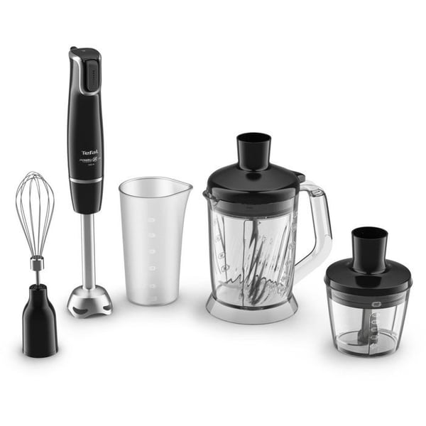 Handmixern - TEFAL - HB94L830 - 1000 W - Svart - Maskindiskbara tillbehör