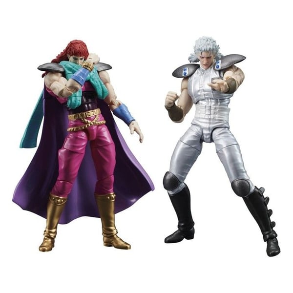Digism - Fist of the North Star Digaction - Figurerna Juda & Rei 8 cm