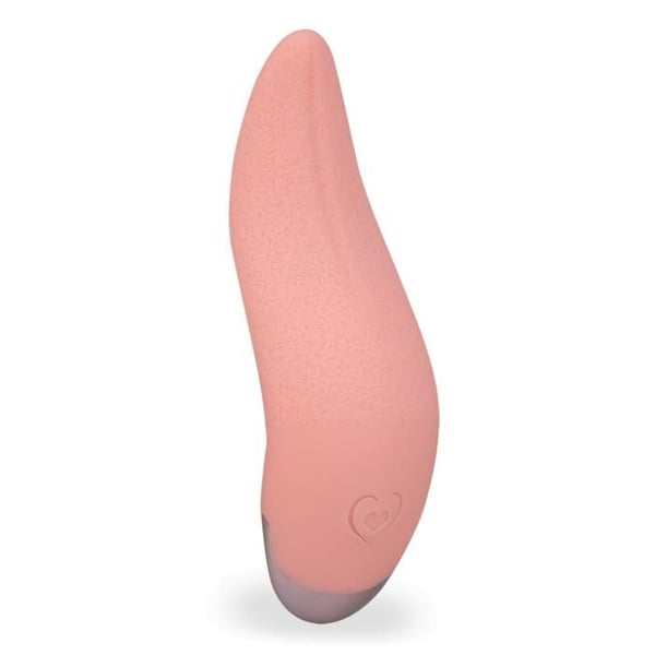 Kvinnlig klitorisstimulator - Vibrerande tungstimulator med 9 lägen Zesty - Rosa