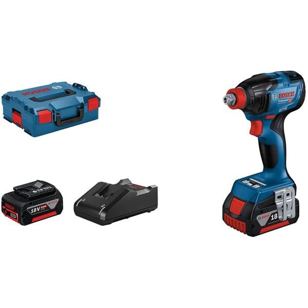 Slagnøgle - Bosch - GDX 18V-210 C - 5Ah - Trådløs - Professionel