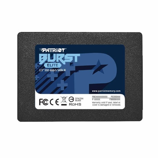 SSD - Patriot Memory - Burst Elite - 120GB - SATA III - Internt 2,5 tum