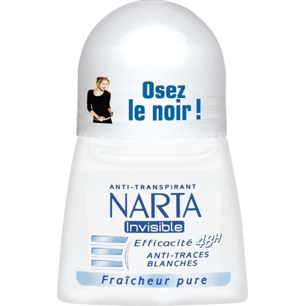 Narta Invisible Women Anti-Perspirant Roll-on Deodorant 48h 50 ml