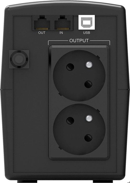 PowerWalker VI 600 STL uafbrudt strømforsyning Linjeinteraktiv 600 VA 360 W 2 udgang(e) AC