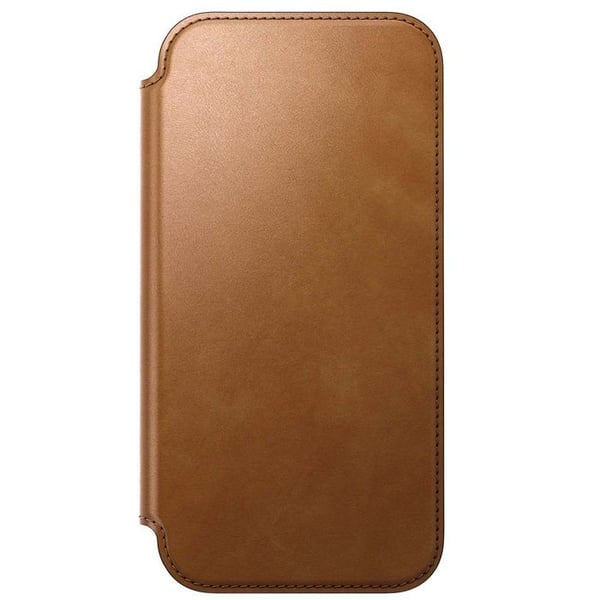 Pungetui - NOMAD - iPhone 17 Pro Max - Læder af fuldnarv - MagSafe - Lys brun