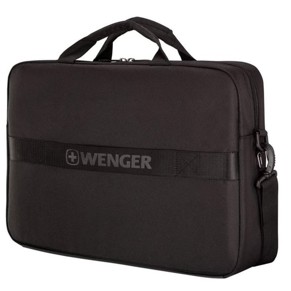 Wenger taske til 16" bærbar computer med lomme til tablet Sort