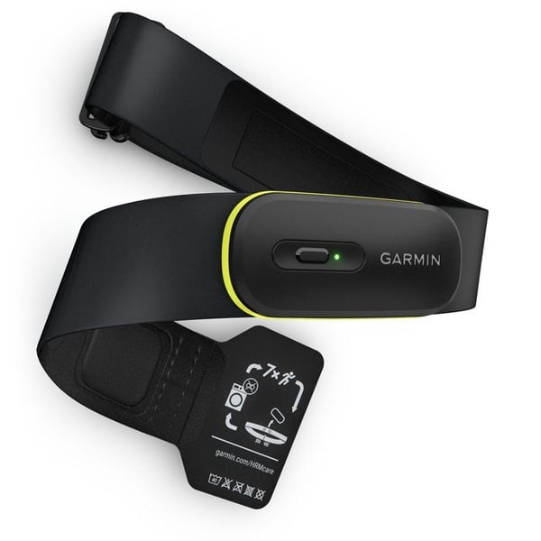 Pulsmätare - GARMIN - HRM 600 - M-XL - Upp till 2 månaders batteritid - Laddningsbart batteri - 3 m överföring