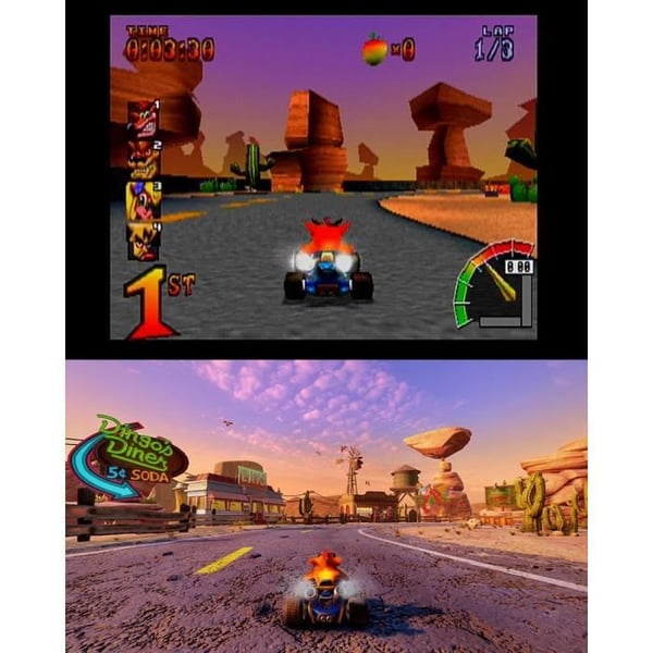 ACTIVISION Crash Team Racing Nitro-Fueled PS4-spel Standard Blu-Ray
