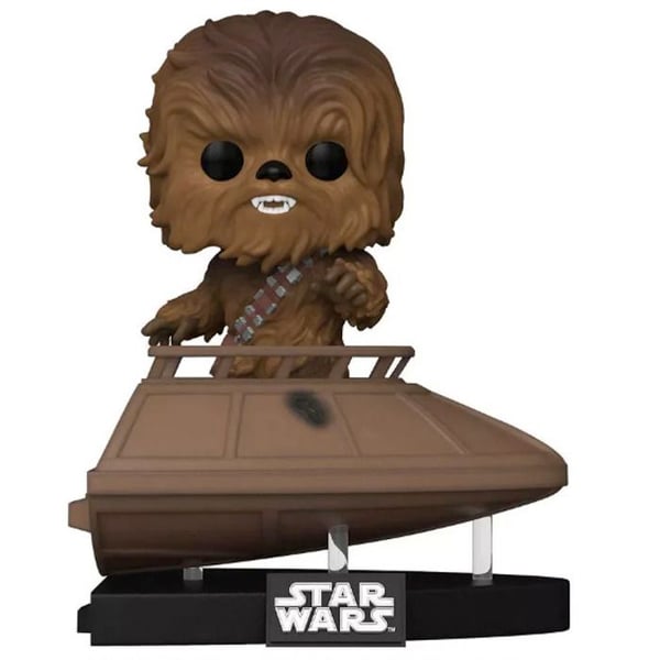 Figurine Funko Pop Deluxe - FUNKO - Chewbacca - 15 cm - Brun - Exklusiv Star Wars