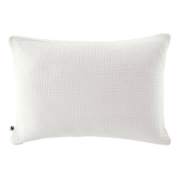 Kuddfodral "Ina" alla dimensioner "Fyrdubbel Bomullsgaze" Fjärilseffekten - Ina Chantilly - Kuddfodral 50 x 70 cm