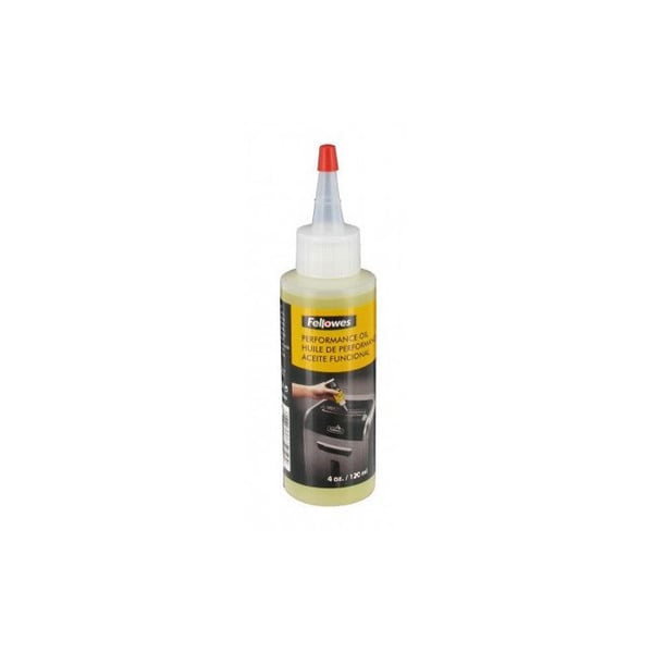 Shredderolja - FELLOWES - 120 ml - Förlänger livslängden - Optimal prestanda - Micro-cut kompatibel