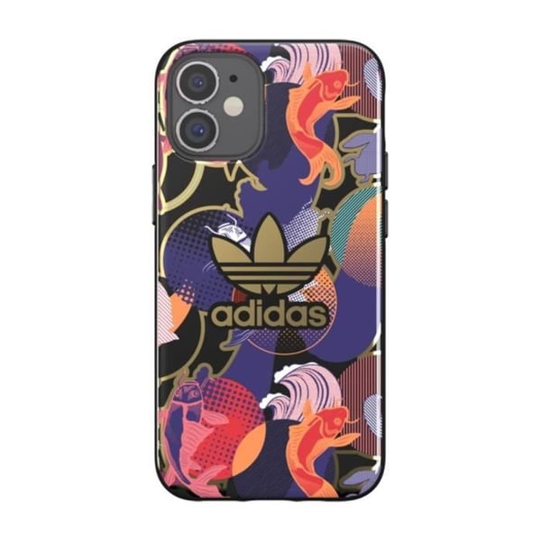 Skyddande skal för iPhone 12 Mini Allover Print CNY Adidas Flerfärgad