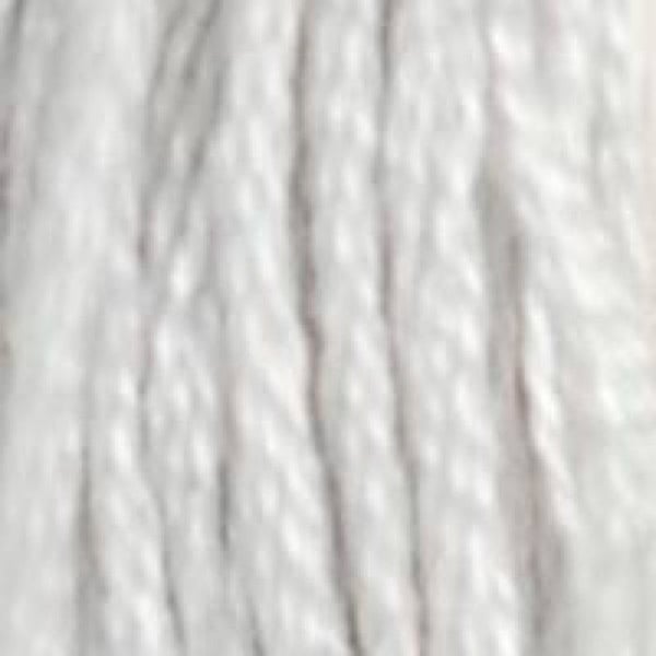 Broderitrådar - DMC - 8 m härva - Special Mouliné - Färg 01 - Hög kvalitet
