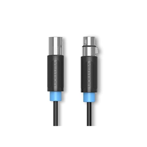 XLR-kabel - Vention - Flerfärgad - 21x18x3 cm - 50 g - Rund form - Magnetisk - BBFB