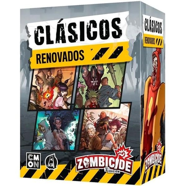 Konverteringspaket - CMON - Zombicide 2nd Edition - Speciella Zombies - Fransk Expansion
