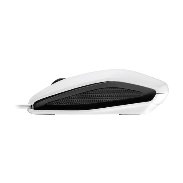 CHERRY Gentix Mouse - Kabelansluten - Optisk - USB - 3 knappar - 1000 dpi - Vit