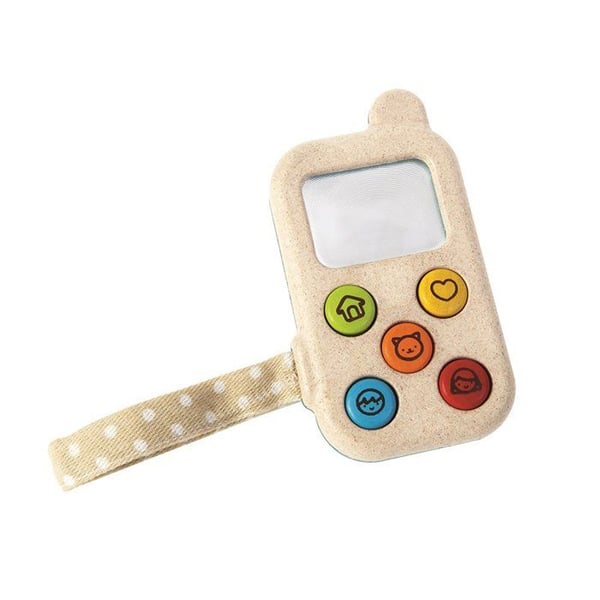 Interaktiv leksak My First Wooden Telephone - PLANLEKSAKER - Blandat - Från 1 år