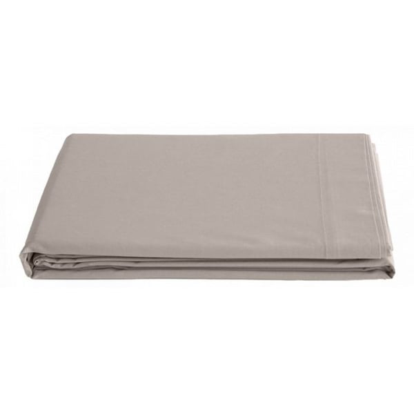 Platt lakan ren kammad långfibrig bomullspercale 80 trådar/cm² Sydvind - Linne - 270 x 300 cm för king size-säng