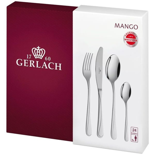 Gerlach MANGO Bestiksæt 24 stk.