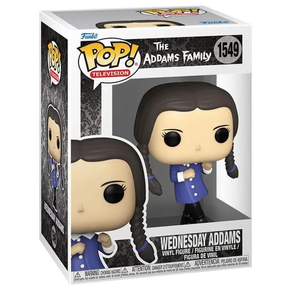 Figur - FUNKO - Onsdag - 9 cm - Sort - Indendørs - PVC