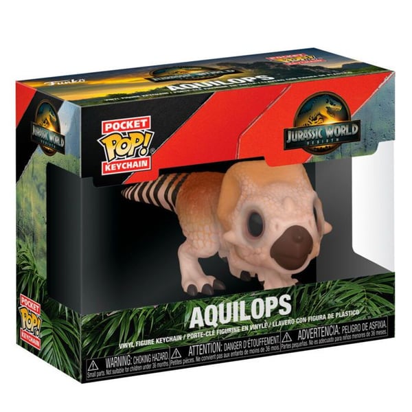 Figurine Funko Pop Nyckelring Jurassic World Aquilops