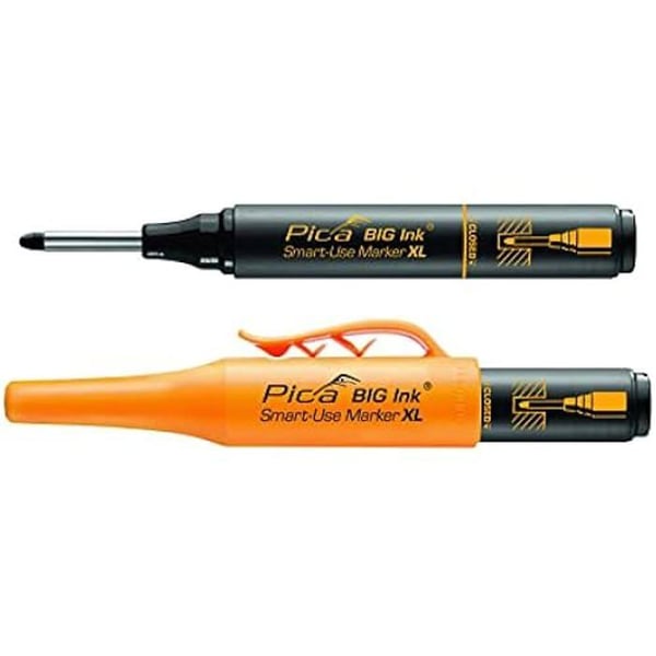 Markör - Pica - 170/46 - Svart - Mjuk spets - Tålig - 4 mm justerbar