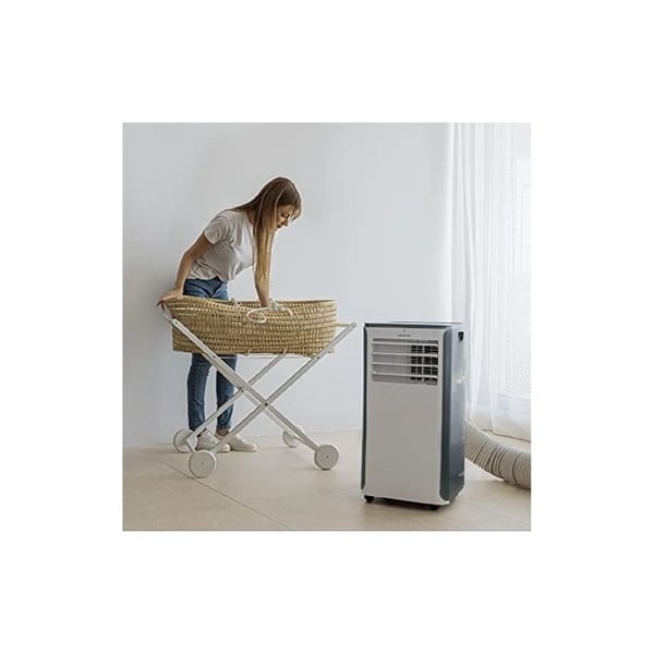 Cecotec Bärbar Klimatanläggning ForceClima 9400 Värme. Fjärrkontroll och värmepump 9000 BTU, LED-display, 5 Lägen.