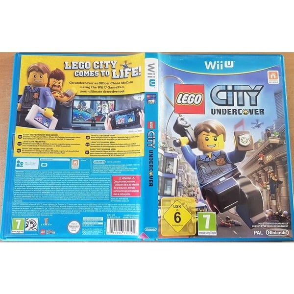 TV-spel - Lego - City Undercover - Wii U - Äventyr - PEGI 7+ - Standard Edition