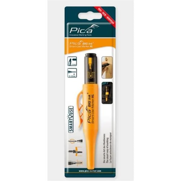 Markör - Pica - 170/46 - Svart - Mjuk spets - Tålig - 4 mm justerbar