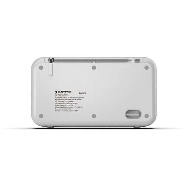 Bärbar radio - BLAUPUNKT - DR8 - DAB+ FM (RDS) - Bluetooth 5.3 - TFT-skärm 2,4"