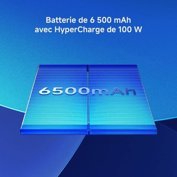 Smartphone - XIAOMI - Redmi Note 15 Pro+ 5G Blå - 8 Go RAM - 256 Go - 6,83 tum AMOLED