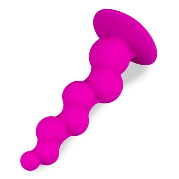 Spiral sugkopp analplugg