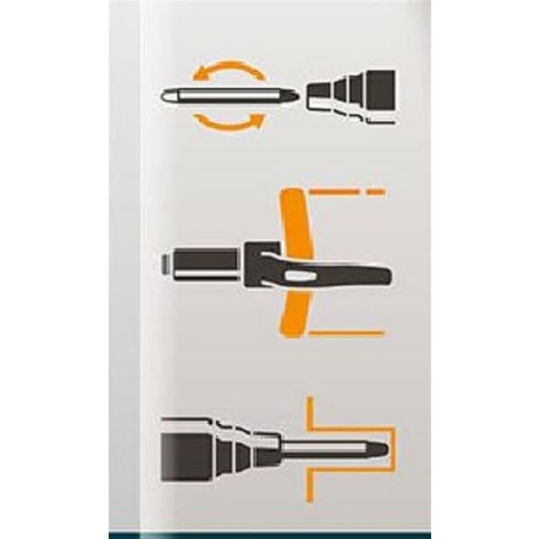 Markör - Pica - 170/46 - Svart - Mjuk spets - Tålig - 4 mm justerbar