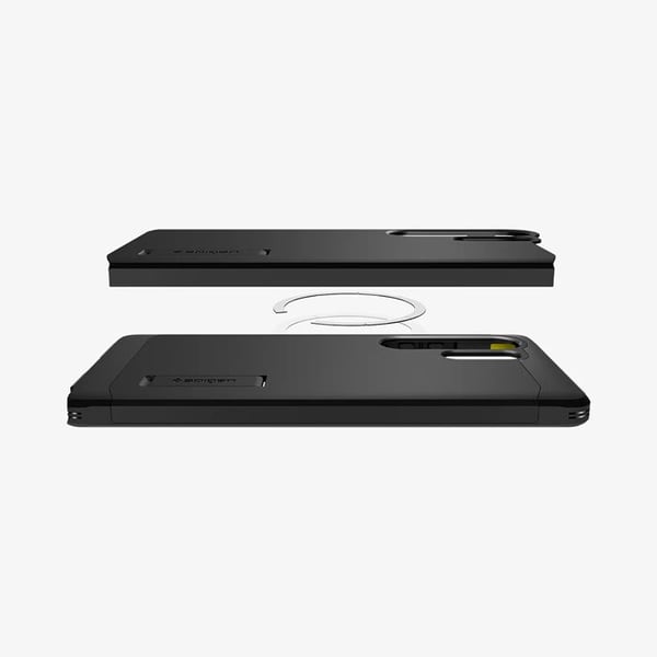 Spigen Tough Armor MagSafe cover til Samsung Galaxy S25 Ultra - Sort