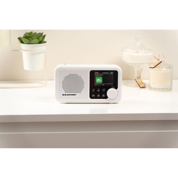 Bärbar radio - BLAUPUNKT - DR8 - DAB+ FM (RDS) - Bluetooth 5.3 - TFT-skärm 2,4"