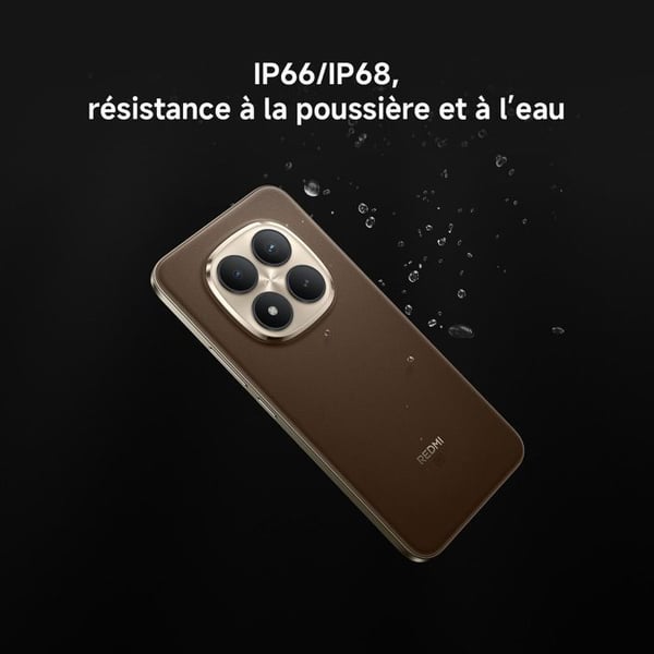 Smartphone - XIAOMI - Redmi Note 15 Pro+ 5G Blå - 8 Go RAM - 256 Go - 6,83 tum AMOLED